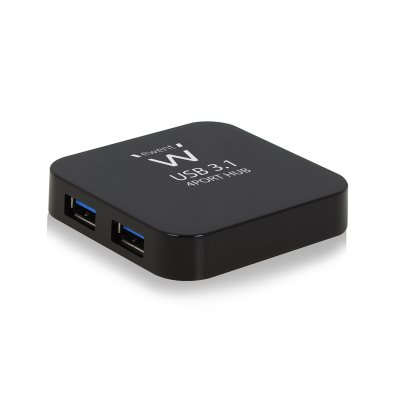 EWENT  EW1134 - Concentrateur (hub) - 4 x USB 3.1 - de bureau