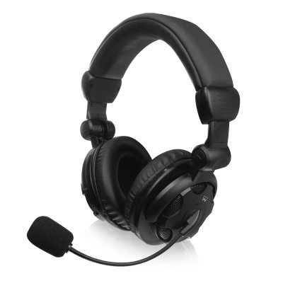 EWENT  EW3564 - Micro-casque - circum-aural - filaire - jack 3,5mm