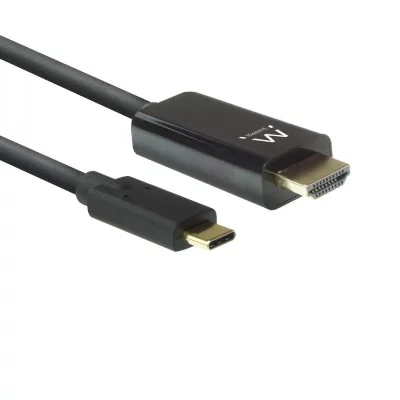 EWENT  Ew9824 Usb-c To Hdmi 4k M/m Adapter 2 M Noir