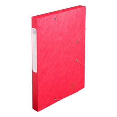 EXACOMPTA  14009H Rouge fichier - fichiers (Rouge, Papier, A4)