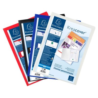 EXACOMPTA  43500E fichier Polypropyl&egrave;ne (PP) Multicolore A4