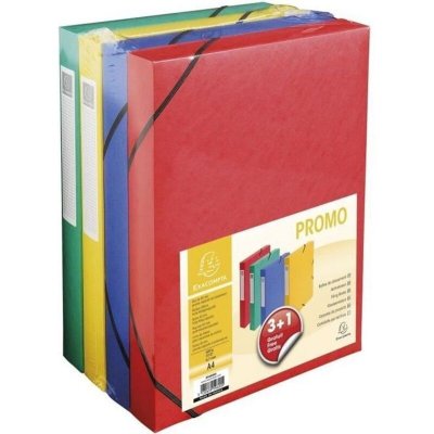 EXACOMPTA  59600se Porte-documents en carton manille, A4&nbsp;Orange