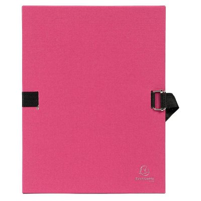 EXACOMPTA  724E Chemise dos extensible papier - 24x32cm Bordeaux