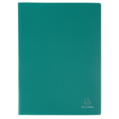 EXACOMPTA  85103e Porte-Vues En Polypro Format A4 200 Vues Vert