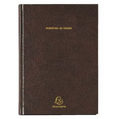 EXACOMPTA  - Agenda Perpetuel Caisse 21x14,8 Jour