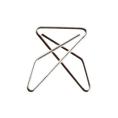 EXACOMPTA  Bo&icirc;te de 50 attaches crois&eacute;es 50x60mm - Argent