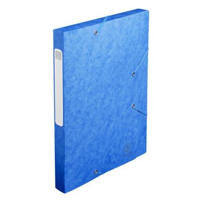 EXACOMPTA  Bo&icirc;te de classement Cartobox, A4, 25 mm, bleu