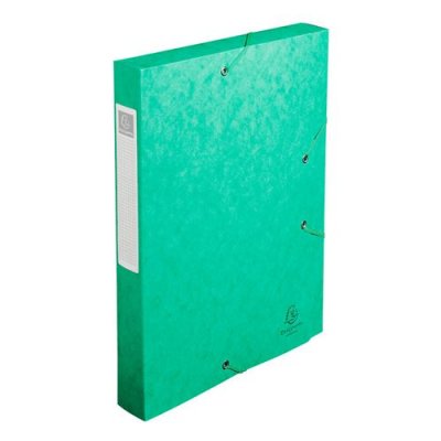 EXACOMPTA  Bo&icirc;te de classement Cartobox, A4, 40 mm, vert