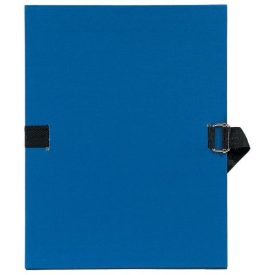 EXACOMPTA  Chemise dos extensible sans rabat 24 x 32 cm - Bleu fonc&eacute;