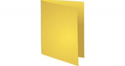 EXACOMPTA  Chemises Foldyne Jaune Pk 100 1 Unit&eacute;(S)