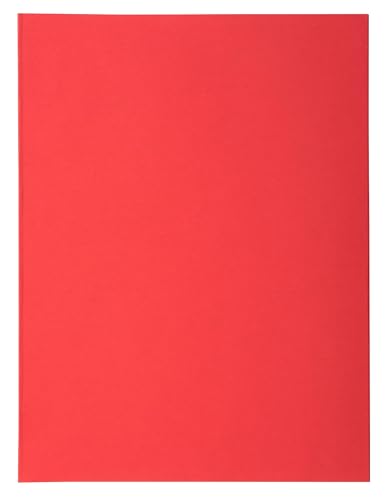 EXACOMPTA  Chemises SUPER carte 210g/m&sup2; - Rouge