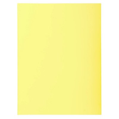 EXACOMPTA  Chemises SUPER carte 220 g/m&sup2; - Jaune