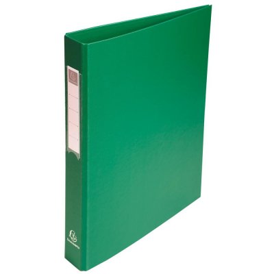 EXACOMPTA  Classeur &agrave; anneaux, PP, 4 anneaux, A4, vert
