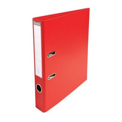 EXACOMPTA  Classeur &Agrave; Levier Pvc A4 D50mm Premtouch Rouge