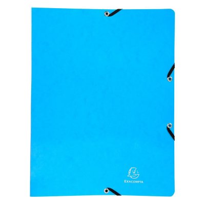 EXACOMPTA  Classeur A4 2anx&oslash;15mm Iderama Bleu Clair
