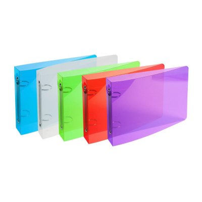 EXACOMPTA  Classeur Fiche Bristol De 35 Mm 148 X 210 - 2 Anneaux - Diametre 25 - Polypropylene