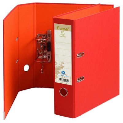 EXCP Exacompta Classeur Forever&reg; Rouge/Orange 10 Unit&eacute;(S)