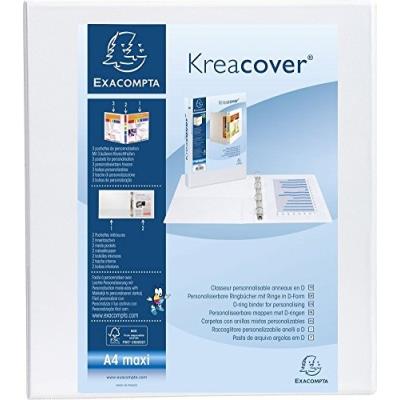 EXACOMPTA  Classeur Kreacover 4 Ann 50mm 10 Unit&eacute;(S)