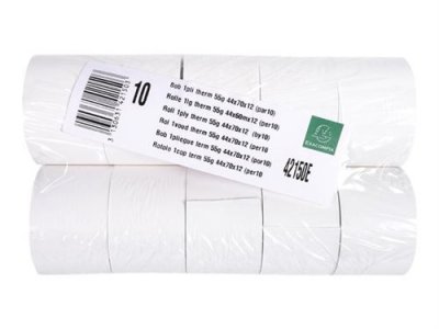 EXACOMPTA   bobine thermique pour caisses, 44 mm x 60 m noir