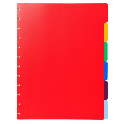 EXACOMPTA  - Intercalaires 6 Onglets Pour Porte-documents &agrave; Anneaux