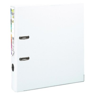 EXACOMPTA  Lot de 10 Classeurs &agrave; levier Prem'Touch dos 50mm A4 blanc