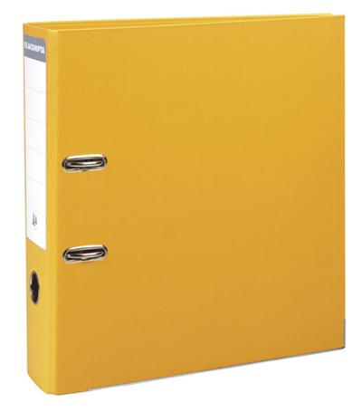 EXACOMPTA  Lot de 10 Classeurs &agrave; levier PVC A4 D50mm Premium jaune