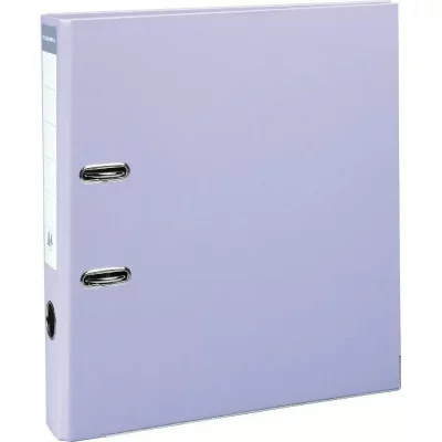 EXACOMPTA  Lot de 5 Classeurs &agrave; levier Prem'Touch dos 50mm A4 lilas