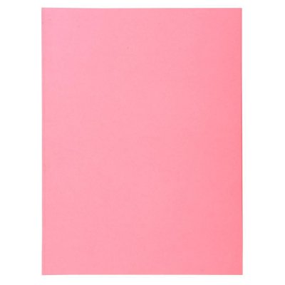 EXACOMPTA  Paquet De 100 Chemises Jura 250 En Carte 240 Grammes Rose