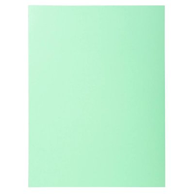 EXACOMPTA  Paquet De 100 Chemises Jura 250 En Carte 240 Grammes Vert Clair