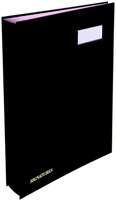 EXACOMPTA  Parapheur direction, A4, 12 compartiments, PVC, noir