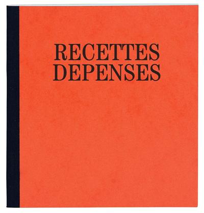 EXACOMPTA  Piq&ucirc;re Recettes-D&eacute;penses 7730 H.32xL.19,5 cm
