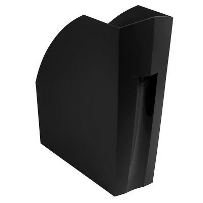 EXACOMPTA  Porte revues The Magazine - 29,2x11x23 cm - Noir punchy