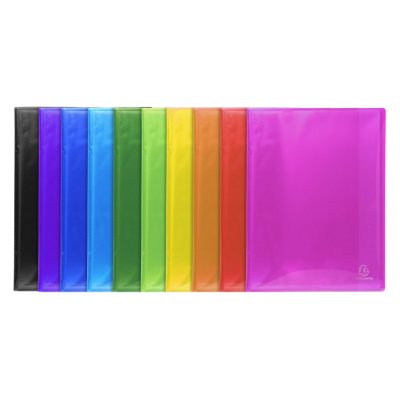 EXACOMPTA  Prot&egrave;ge-documents Glossy IDERAMA, 80 vues, 40 pochettes, coloris assortis