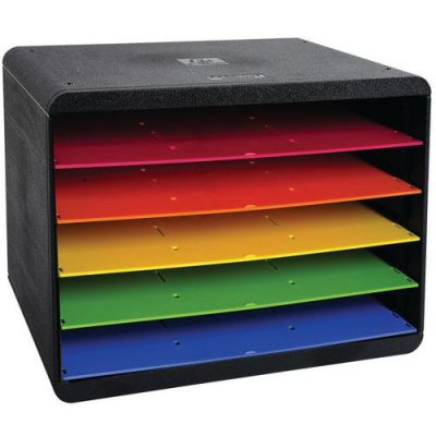 EXACOMPTA  - Trieur horizon 5 compartiments arlequin Multicolore