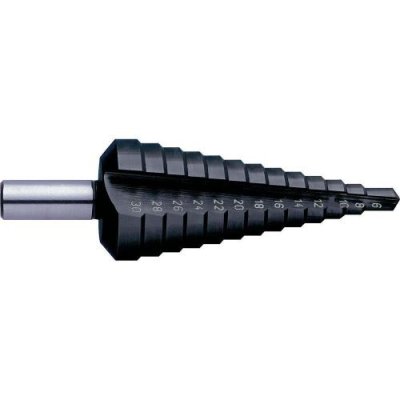 EXACT  50071 Foret &eacute;tag&eacute; 4-12/4-20/6-30 mm, HSS, rev&ecirc;tement TiAlN