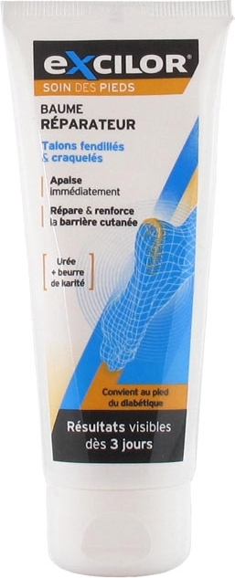 EXCILOR  Baume R&eacute;parateur Talons Fendill&eacute;s et Craquel&eacute;s 50 ml