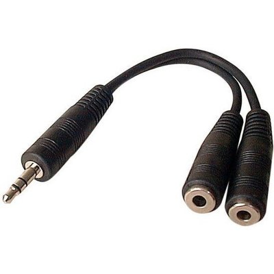 GENERIQUE Exertis Connect - Doubleur st&eacute;r&eacute;o Jack 3.5 mm - 0,15 m (720129)