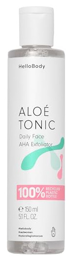 HELLOBODY Exfoliant visage Aloe Tonic - 