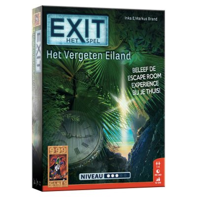 999 GAMES Exit, L'&icirc;le Oubli&eacute;e - Salle D'&eacute;vasion - Jeu De Soci&eacute;t&eacute;