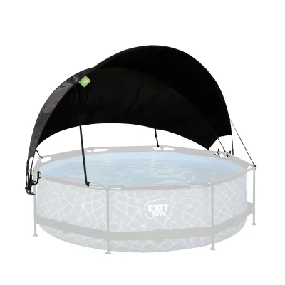 EXIT TOYS  - Voile d'ombrage piscine exit &oslash;300cm - universel - Noir