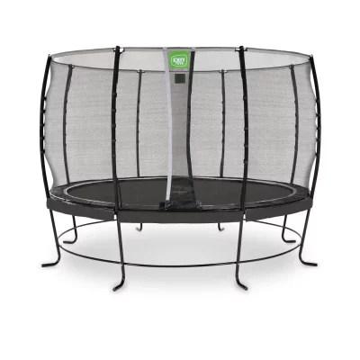 EXIT TOYS EXIT Trampoline &agrave; pieds rond Lotus Classic &oslash;366 cm noir