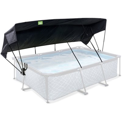 ERREBI GROUP EXIT Voile d'ombrage pour piscine rectangulaire 220x150 cm