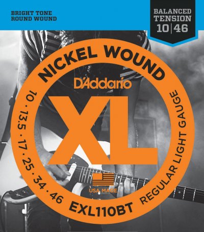D ADDARIO AND CO EXL110BT - Light 10-46 - Jeu de cordes guitare &eacute;lectrique