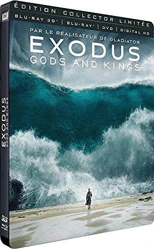 Exodus : Gods and kings  Blu-ray 3D + Blu-ray + DVD + Digital HD