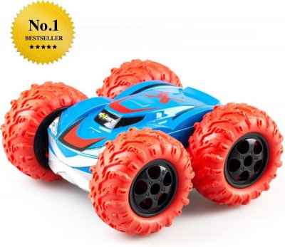 EXOST  voiture de cascade t&eacute;l&eacute;command&eacute;e 360 cross ii bleu 432220