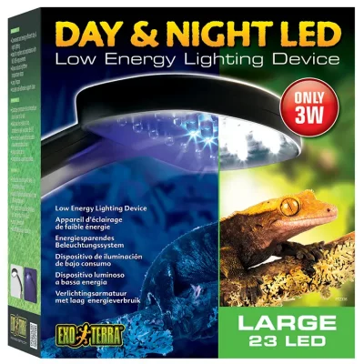EXO TERRA Exoterra &Eacute;clairage pour Reptiles Galerie Night Day 24 LED