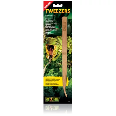 EXO TERRA Exoterra Hygi&egrave;ne pour Reptile Pince Nourris Bambou Tweezer