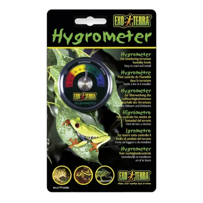 EXO TERRA Exoterra Hygrom&egrave;tre &agrave; Aiguille pour Reptiles et Amphibiens