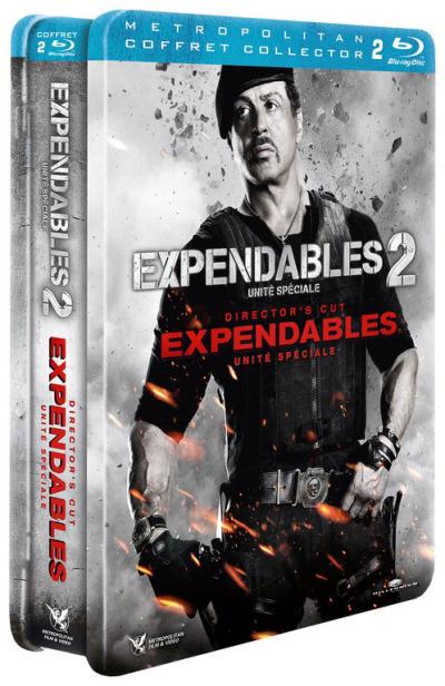 Expendables : Unit&eacute; Sp&eacute;ciale - Expendables 2 : Unit&eacute; Sp&eacute;ciale - Coffret Blu-Ray