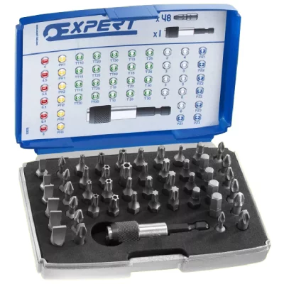 EXPERT  By Facom - Coffret d'embouts 1/4 - 49 pi&egrave;ces E131701